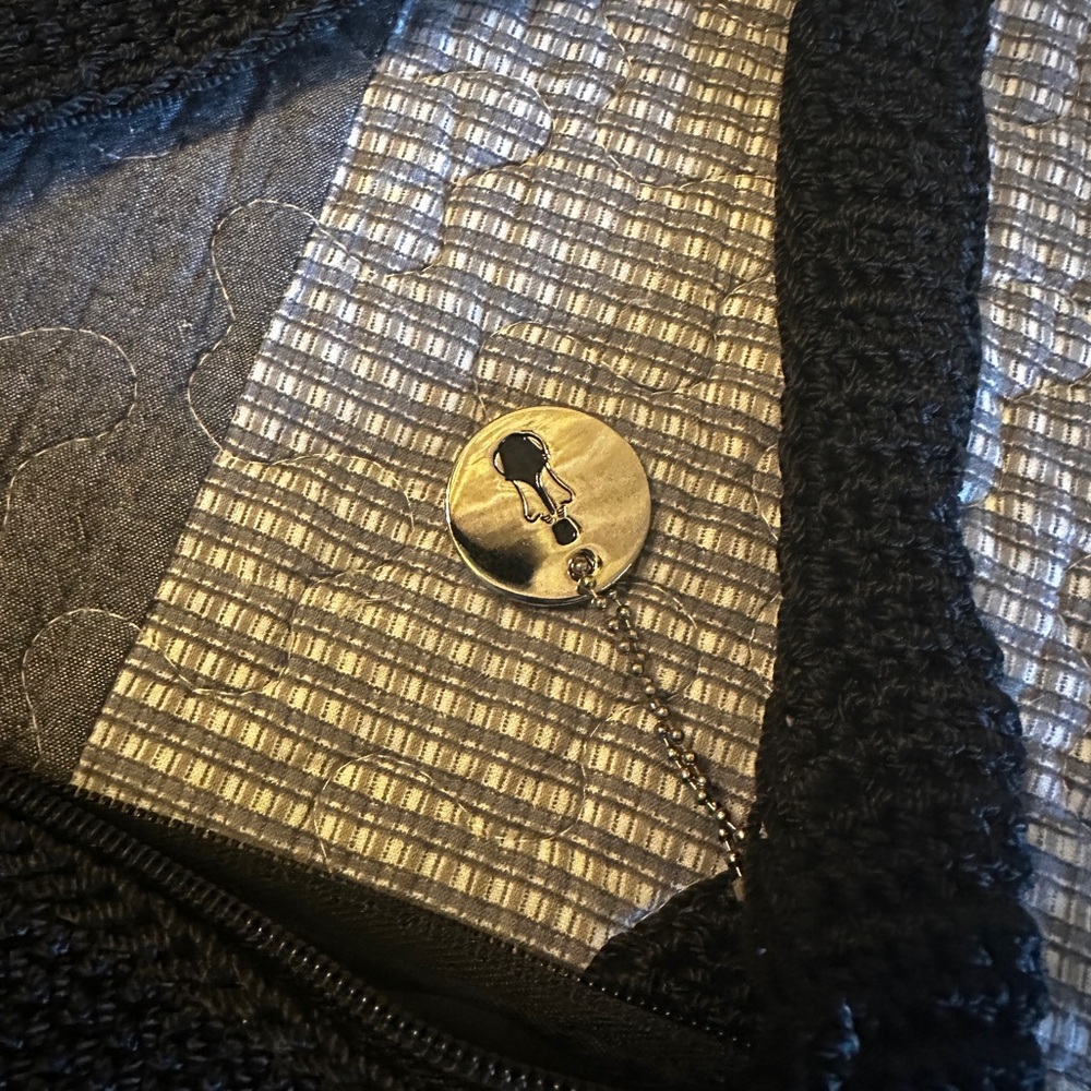 The Sak Black Knit Shoulder Bag - Picture 4 of 14